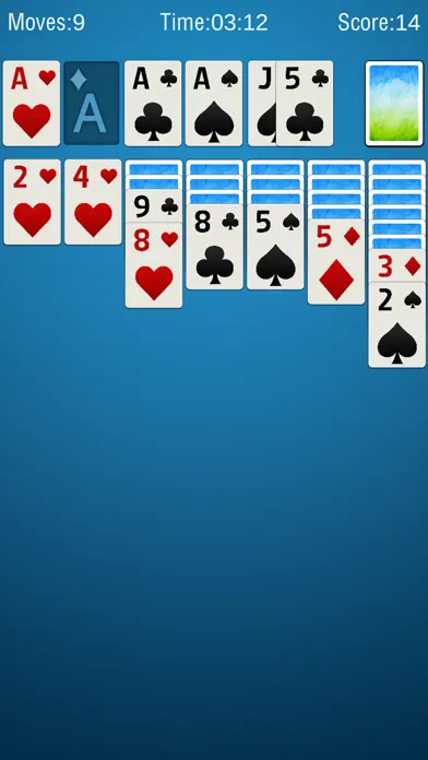 Screenshot di Solitaire Scenery