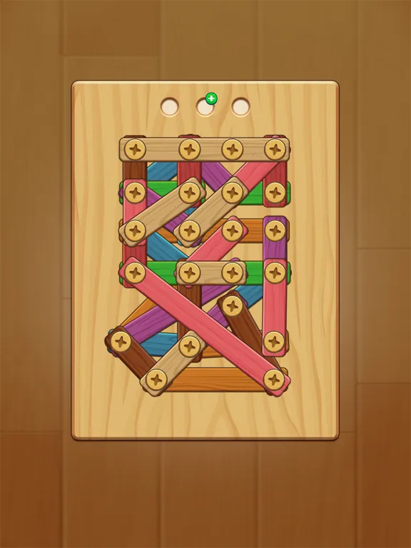 Wood Nuts - Bolts Screw Puzzle iPad  Screenshots