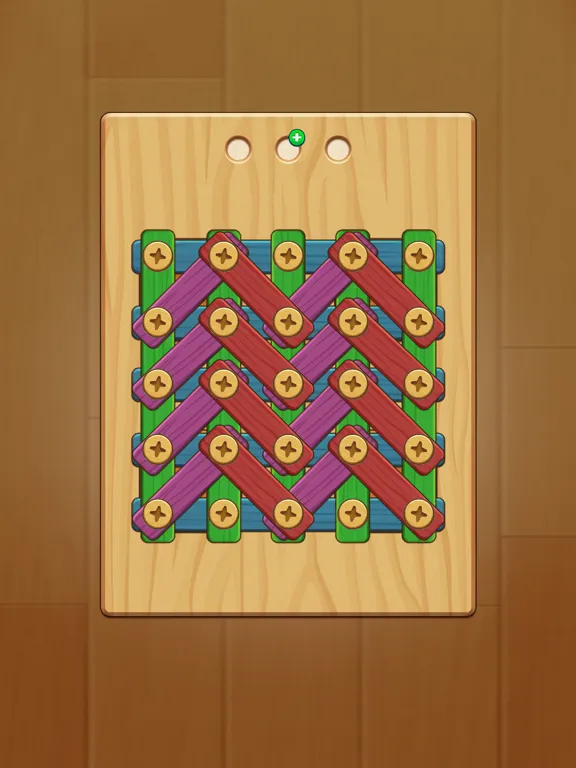 Wood Nuts - Bolts Screw Puzzle iPad  Screenshots