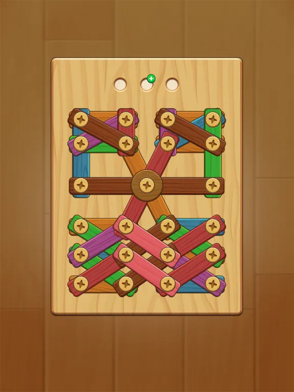 Wood Nuts - Bolts Screw Puzzle iPad  Screenshots
