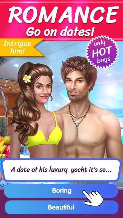 Romantic Stories: Love Games स्क्रीनशॉट