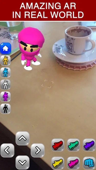 Tangkapan layar Ninja Kid AR: Augmented Action