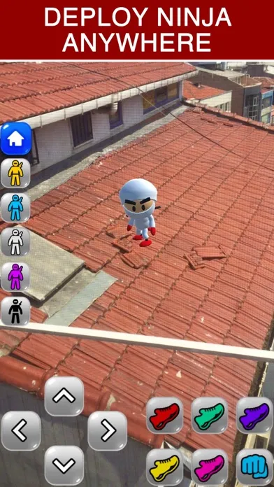 Tangkapan layar Ninja Kid AR: Augmented Action