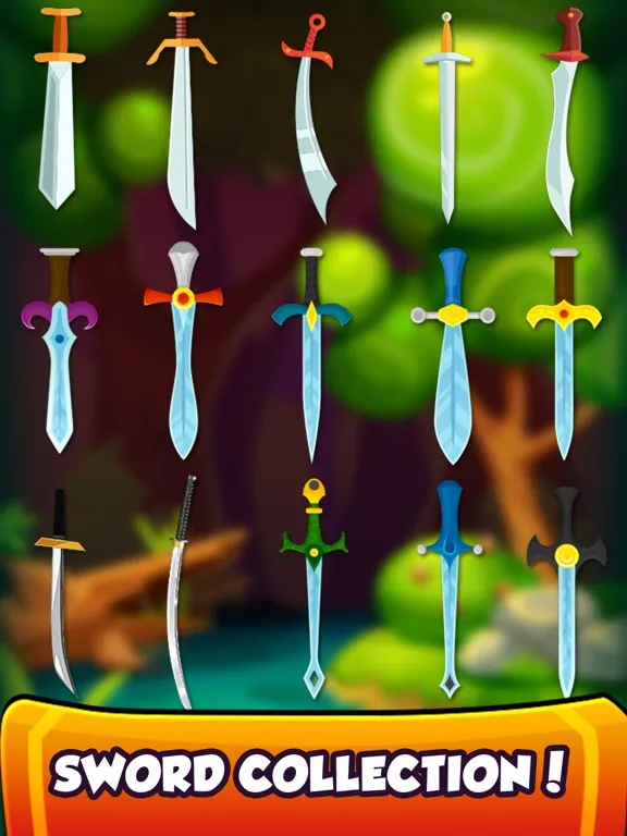 Capturas de tela do Ninja Kid Sword Flip Challenge iPad 