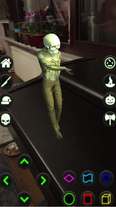 Ảnh chụp màn hình của Green Alien Zombie Dance AR