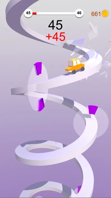 Zrzuty ekranu Twisty Break 3D - Car Run Down
