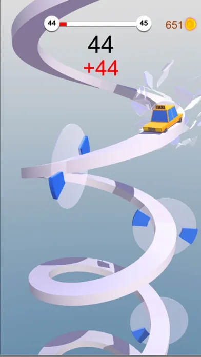 Zrzuty ekranu Twisty Break 3D - Car Run Down