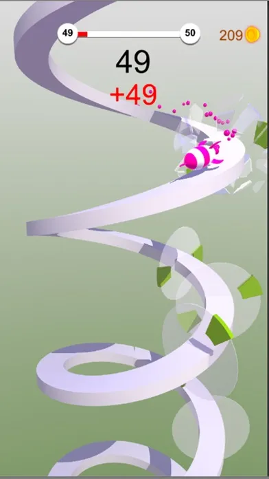Zrzuty ekranu Twisty Break 3D - Car Run Down
