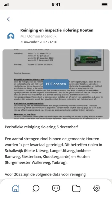 KWS app Screenshots