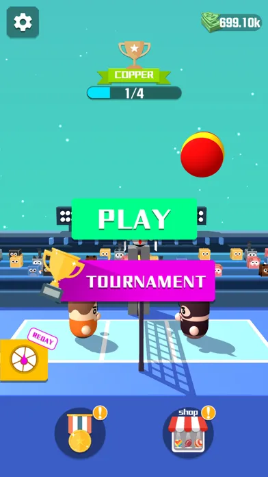 Capturas de tela do Play Volleyball 2020