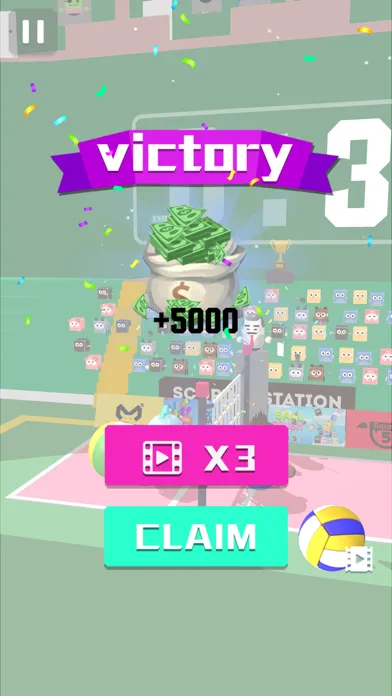Capturas de tela do Play Volleyball 2020