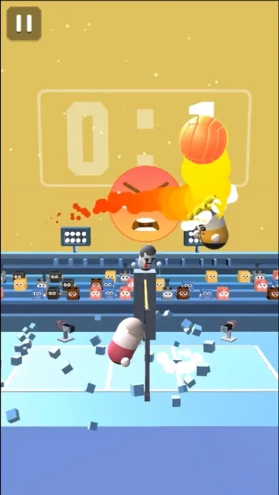 Captures d'écran de VolleyBall Tap 3D