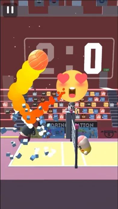Captures d'écran de VolleyBall Tap 3D