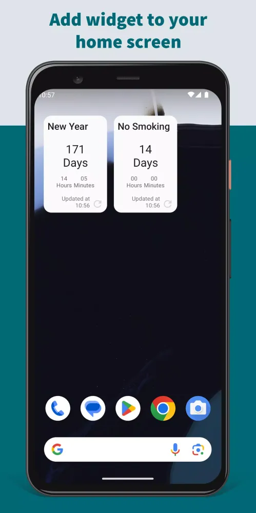 Zrzuty ekranu Simple Days Counter