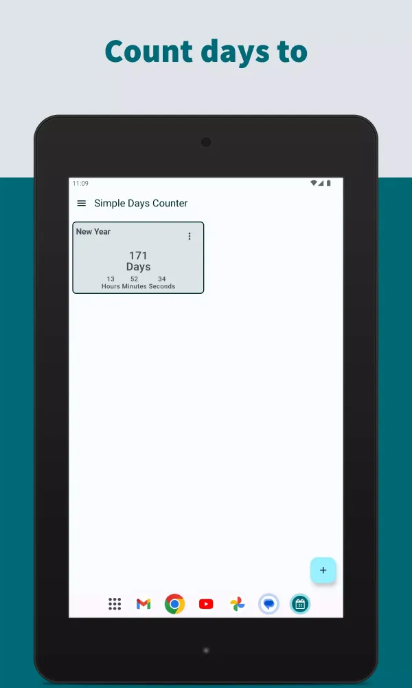 Zrzuty ekranu Simple Days Counter