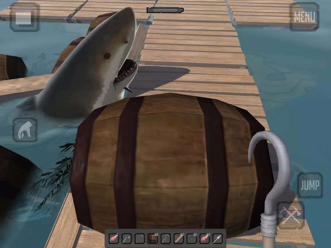 RAFT ISLAND SHARK SURVIVAL iPad  스크린샷