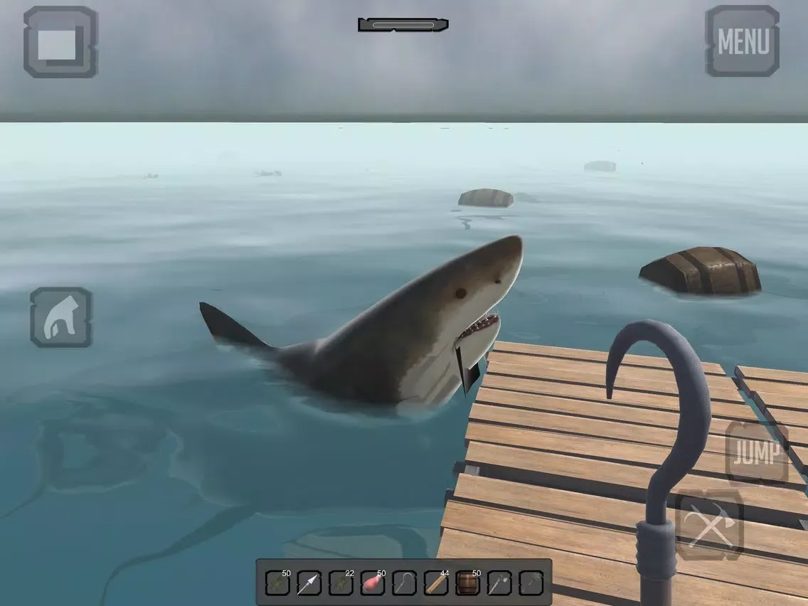 RAFT ISLAND SHARK SURVIVAL iPad  스크린샷