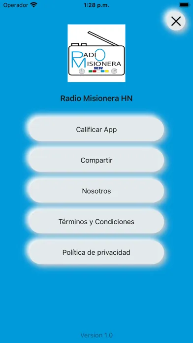 Radio Misionera HN Screenshots
