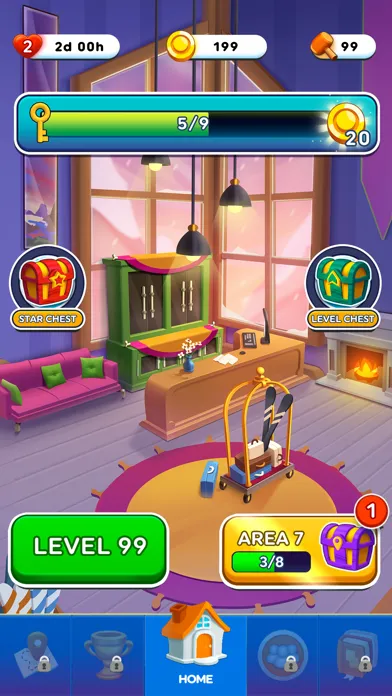 Capturas de pantalla de Hotel Match 3D