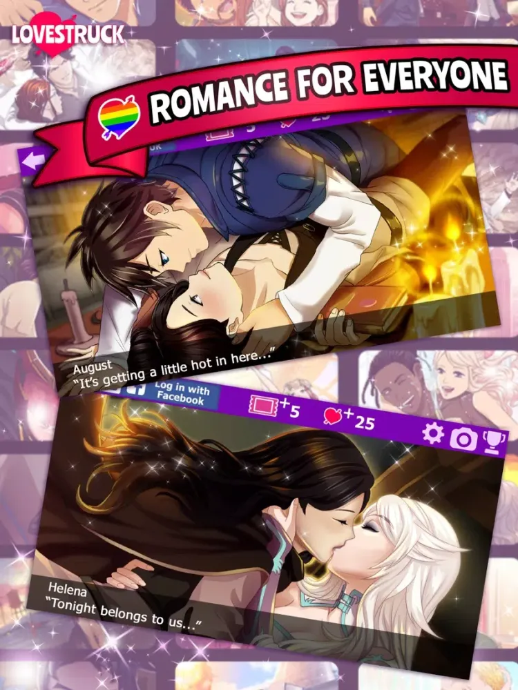 Ảnh chụp màn hình của Lovestruck Choose Your Romance iPad 