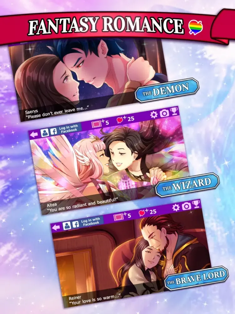 Ảnh chụp màn hình của Lovestruck Choose Your Romance iPad 