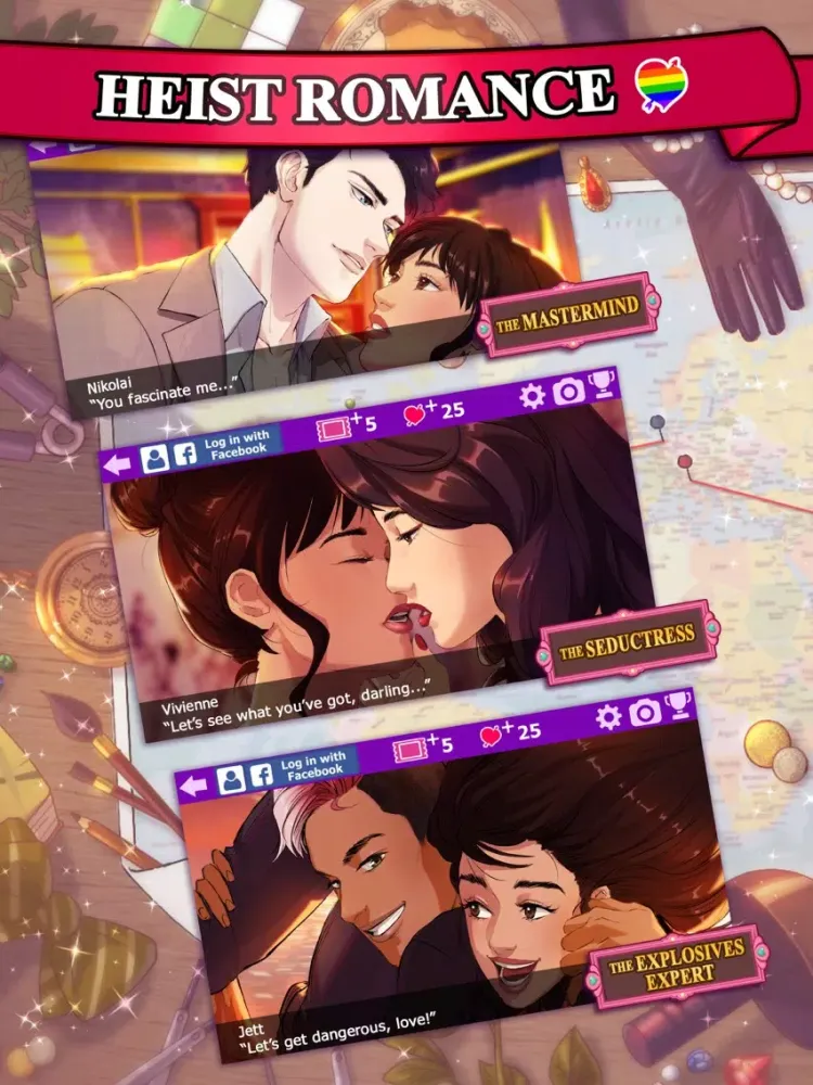 Ảnh chụp màn hình của Lovestruck Choose Your Romance iPad 