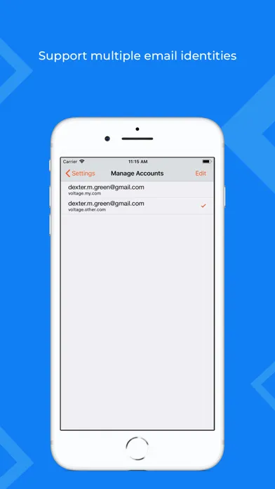 Screenshot di Voltage Mail