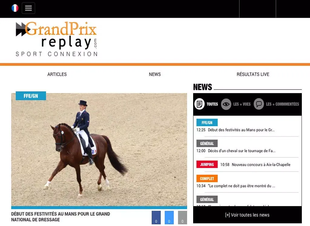 GrandPrix-replay.com iPad  Screenshots