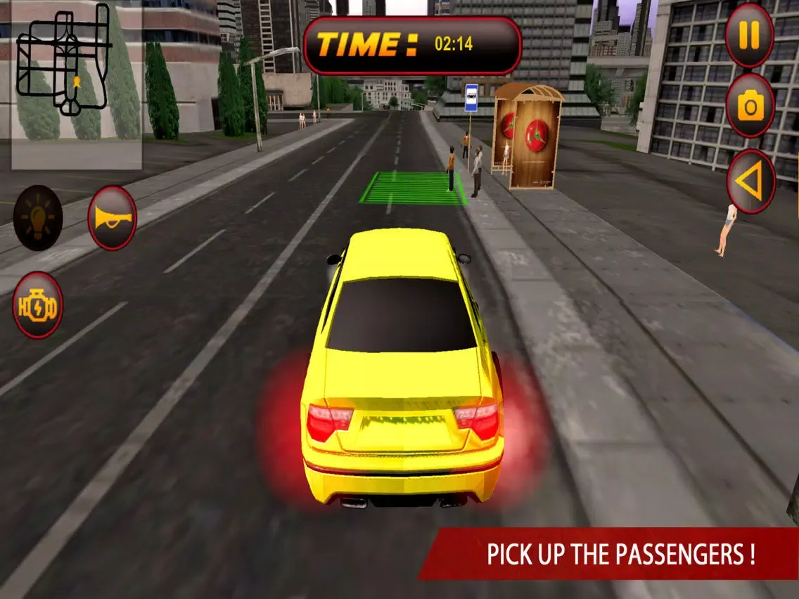Tangkapan layar Expert City Taxi Driver 2018 iPad 