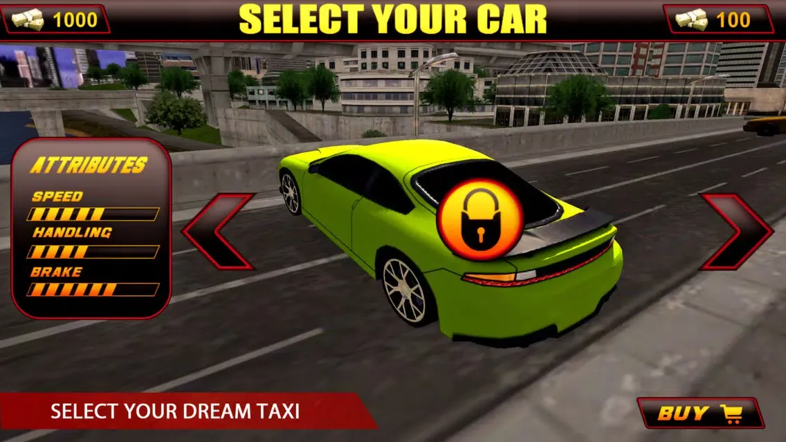 Tangkapan layar Expert City Taxi Driver 2018