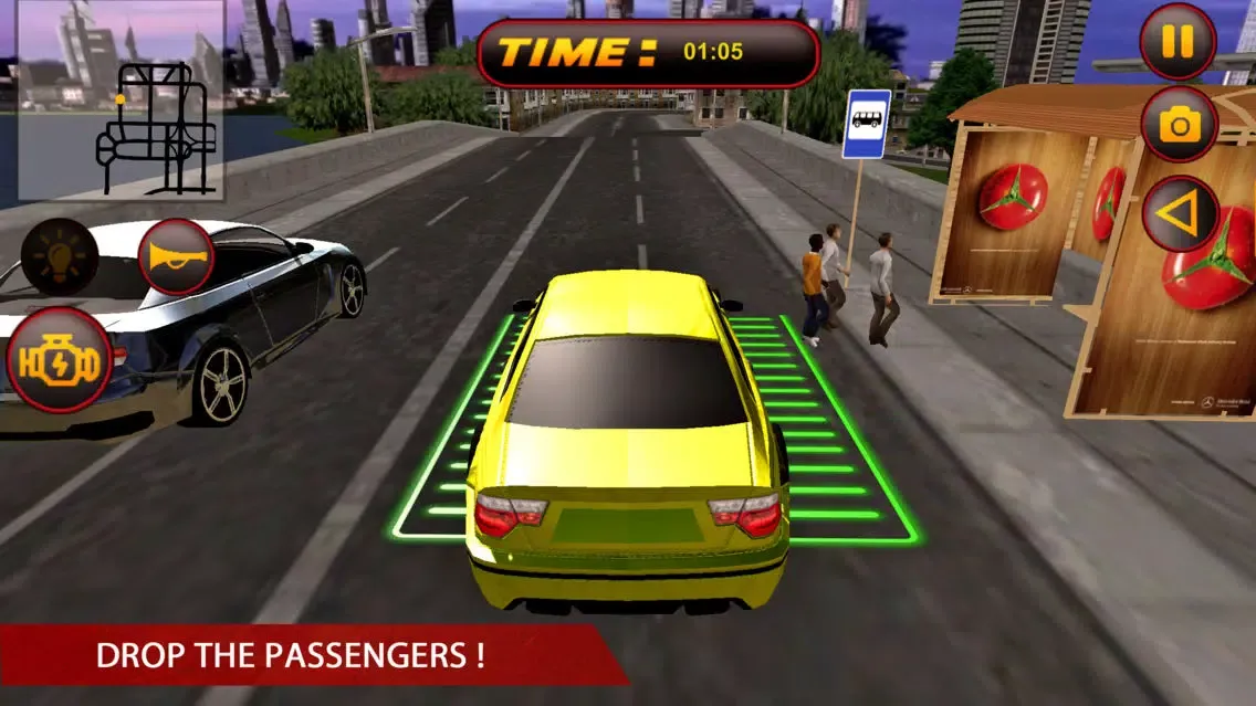 Tangkapan layar Expert City Taxi Driver 2018