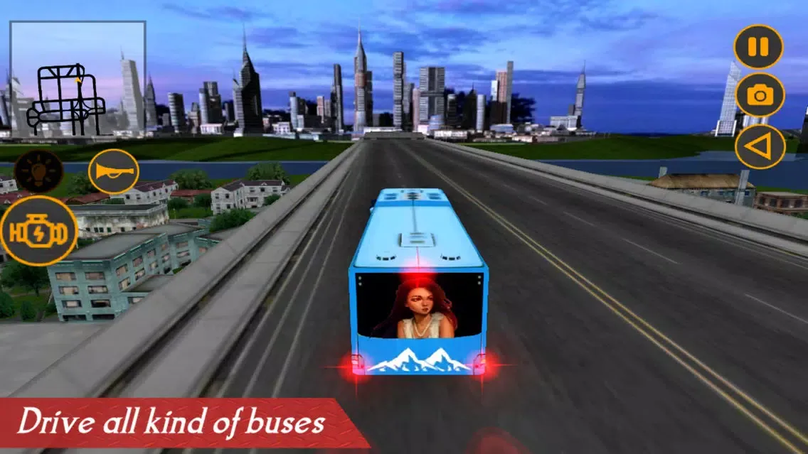 Luxury Bus Driving Simulator स्क्रीनशॉट