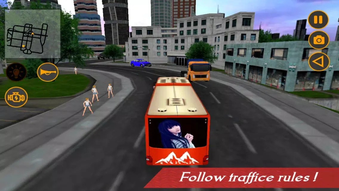 Luxury Bus Driving Simulator स्क्रीनशॉट