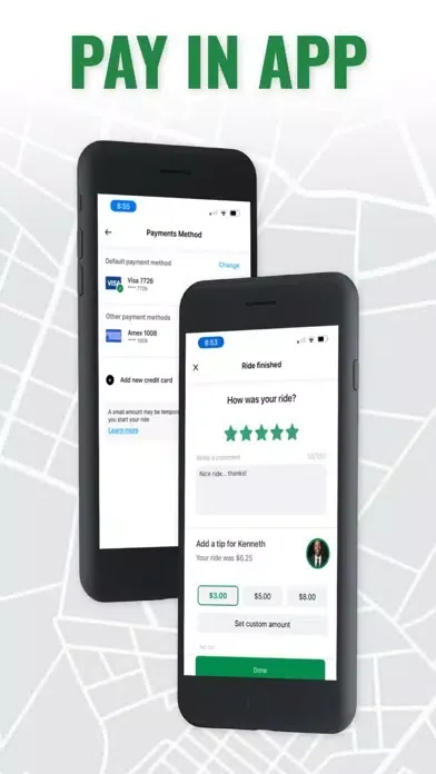 Capturas de tela do Volt EV Rideshare