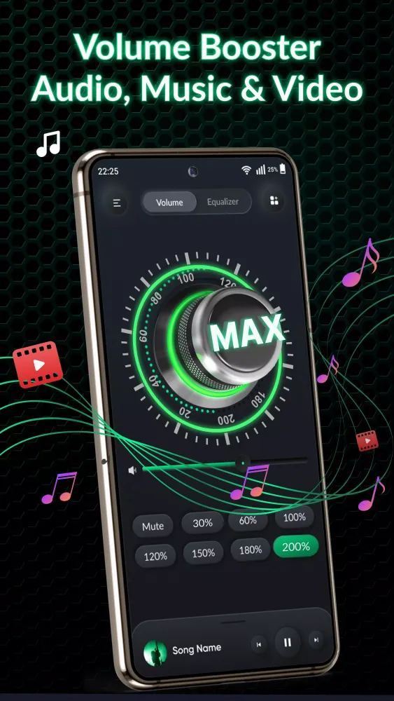 Volume Booster & Bass Booster Screenshots