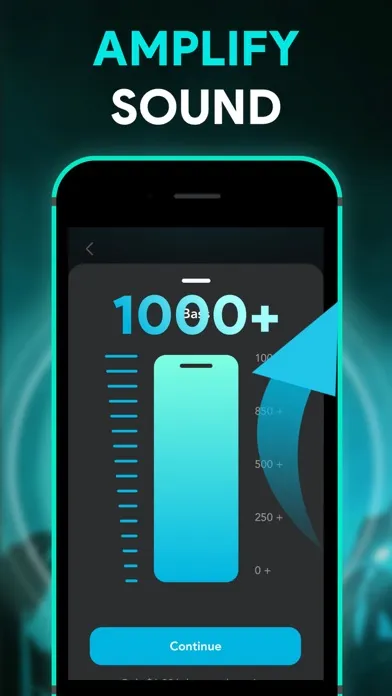 Captures d'écran de Amplify Sound: Bass Booster