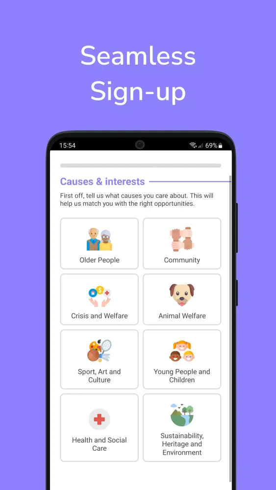Screenshot di Volunteer App - Volunteero