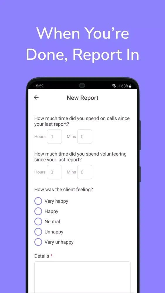 Screenshot di Volunteer App - Volunteero