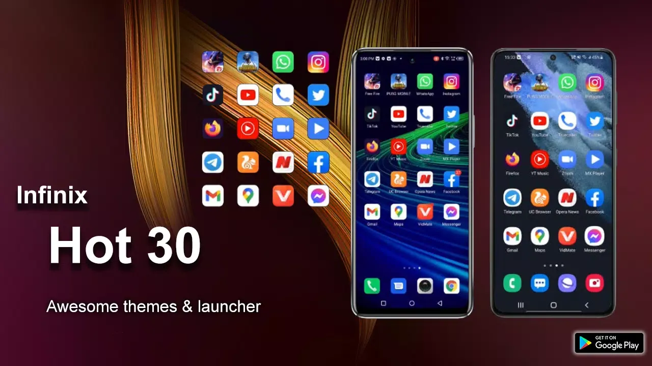Infinix Hot 30 Launcher:Themes Screenshots
