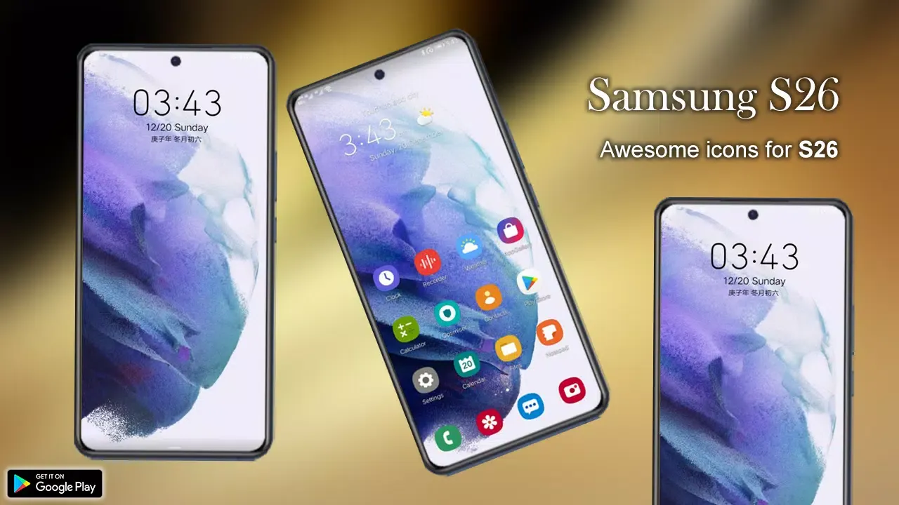 Zrzuty ekranu Samsung Launcher : Galaxy S26