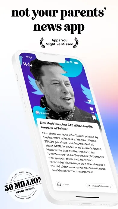 Volv – News in 9 seconds应用截图