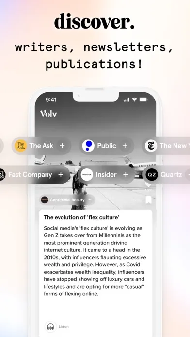 Volv – News in 9 seconds应用截图