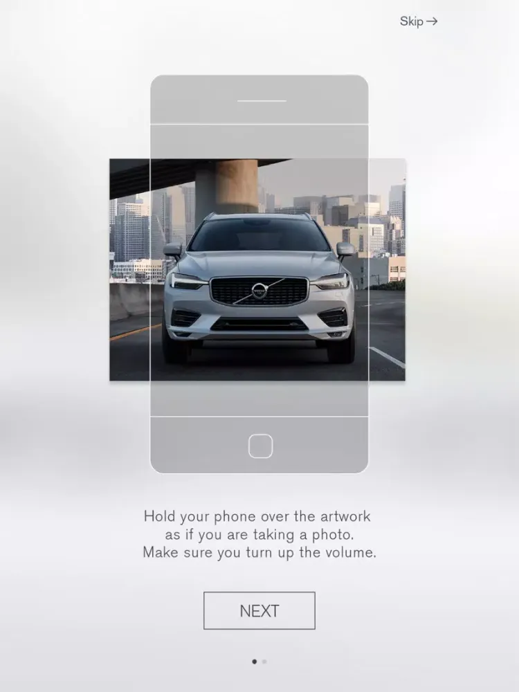 Screenshot di All-New Volvo XC60 launch events iPad 
