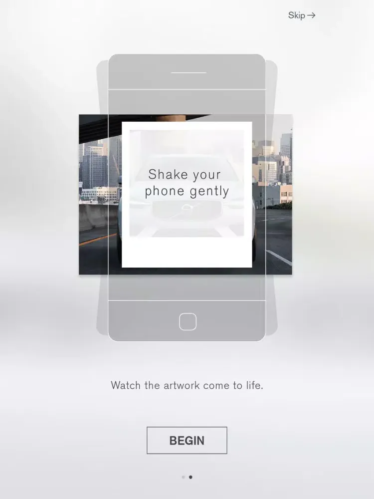 Screenshot di All-New Volvo XC60 launch events iPad 