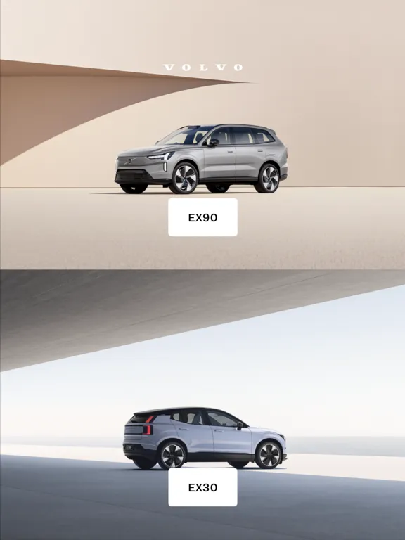 Zrzuty ekranu Volvo Cars AR iPad 