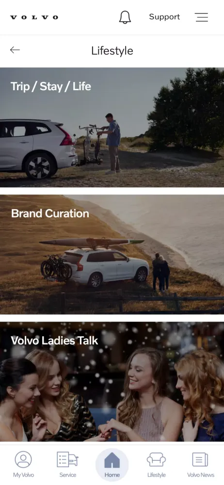 Скриншоты Hej Volvo