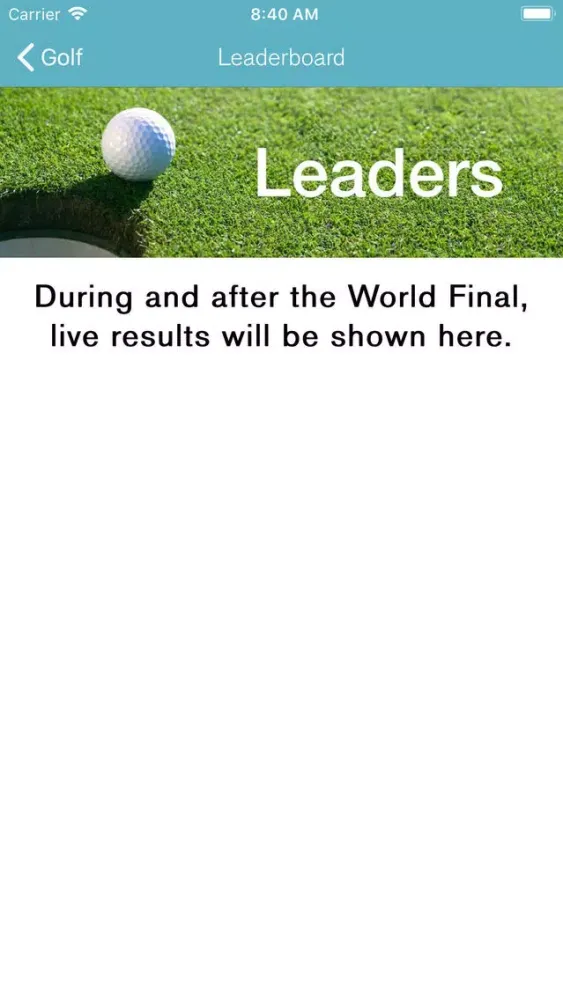 Volvo World Golf Challenge 스크린샷