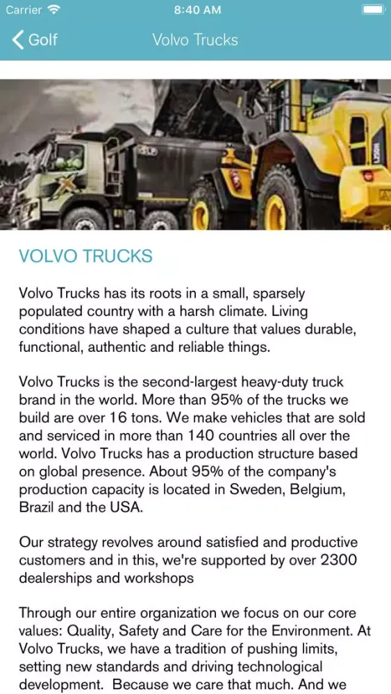 Volvo World Golf Challenge 스크린샷