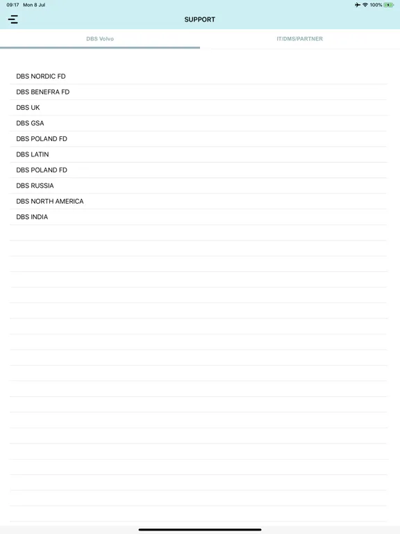 VAS & 24/7 iPad  Screenshots