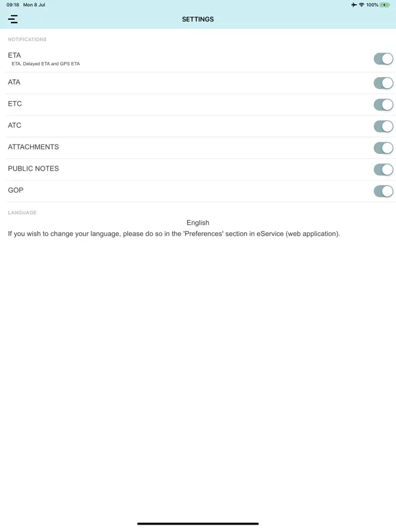 VAS & 24/7 iPad  Screenshots